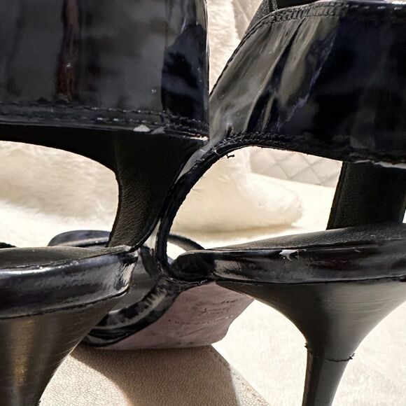 Donald Pliner Patent Leather
Electric Ankle Cuff Sandal/Heel Shoe
Stiletto sz:8M - Picture 8 of 14
